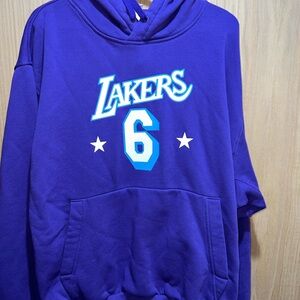 NBA Purple Hoodie with Nike Logo